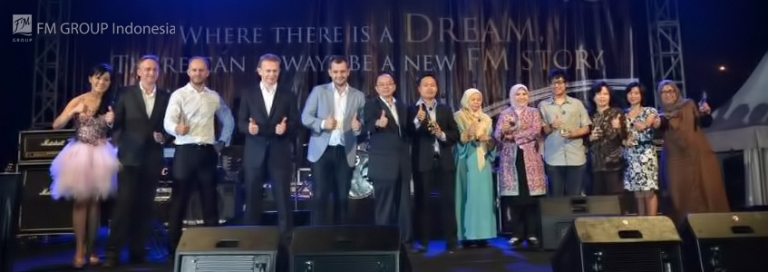 FM GROUP 10th anniversary event in Jakarta
